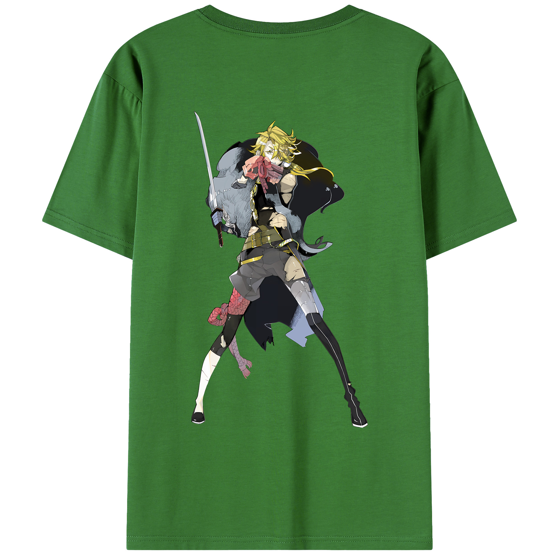 （画像用） 刀剣乱舞 Touken Ranbu レディース半袖Tシャツ(バックプリント)